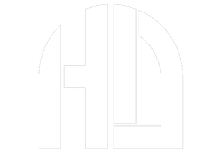 Haciendas Drywall white Logo
